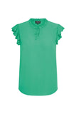 Zilch top ruffle bright green 51RAC10.175-1,299
