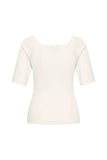 Zilch top square neck off white 51BAS10.180-1