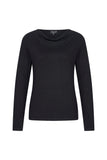 Zilch top waterfall black 42BAS10.168-999