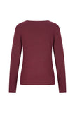 Zilch top waterfall bordeaux 42BAS10.168-97