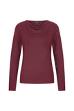 Zilch top waterfall bordeaux 42BAS10.168-97