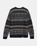 Anerkjendt AKSUNE REVERSE INKA KNIT Sky Captain