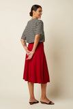 King Louie boxy top chopito stripe black