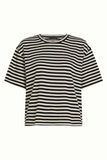 King Louie boxy top chopito stripe black