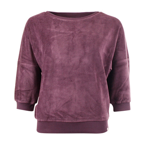Chills and Fever shirt sweater sybille velvet plum perfect