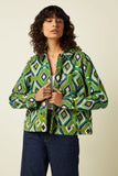 King Louie Ellen jacket Cadiz Beacon blue