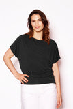 IchJane t-shirt bamboo helen black