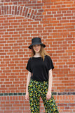 IchJane t-shirt bamboo helen black