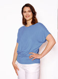 IchJane t-shirt bamboo helen lightblue