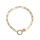 Madam the label Armband chain big plain goud