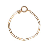 Madam the label Armband chain big plain goud