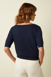 King Louie Agnes V top blue