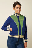 King Louie Colorblock Coljack Daytona Sweat beacon blue