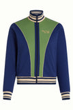 King Louie Colorblock Coljack Daytona Sweat beacon blue