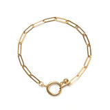 Madam the Label armband chain big goud