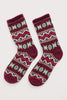 Seasalt Cornwall men's cabin socks Cockles Conker