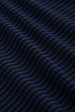 King Louie blouse tweedy stripe dazzling blue 06471436