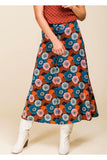 4 Funky Flavours Somebody Mentioned Your Name 20S5990: rok met grote bloemenprint