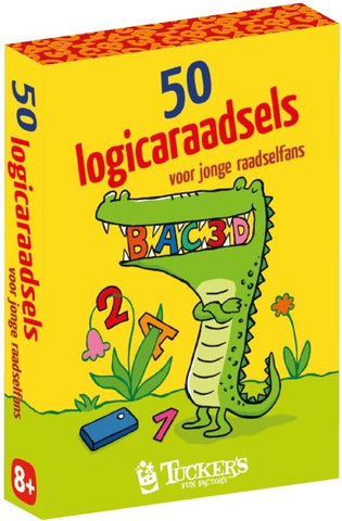 50 logicaraadsels voor jonge raadselfans TFF-883065-12: geschikt vanaf ongeveer 8 jaar