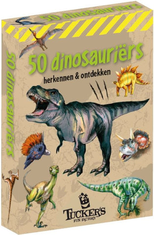 50 dinosauriers herkennen & ontdekken