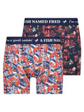 A fish named Fred 2pack boxers Italy red 24.02.270