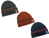 Warme muts 3 varianten | A fish named Fred beanie stripe grey or rust or blue