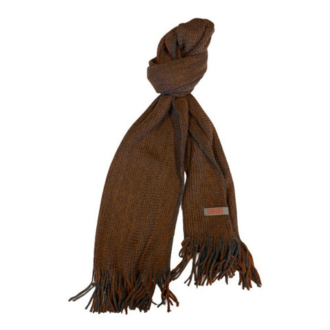 A fish named Fred scarf rust/grey 23.02.285..