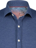 A fish named Fred shirt pique navy blue 23.01.027