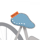 Bikecap Zadelhoes Kids Blue Checkmate 7115.03151KIDS
