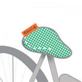 Bikecap Zadelhoes Kids Green Checkmate 7115.03161
