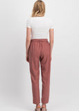 Blutsgeschwister Logo Woven Trousers Brown Rosewood Brown 001191115-001...