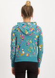 Blutsgeschwister Sweet Little Supergirl Zip Super Market Turkis 001193116-002