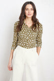 Cornwall-Seasalt-Larissa-shirt-textured-spot-cut-stem-B-WM12196-21965: blouse met kraag en knoopsluiting