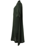 Danefae danane cloth dress dark army 12244-3856