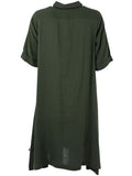 Danefae danane cloth dress dark army 12244-3856
