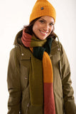 Danefae beate winter parka olive 11985-3425