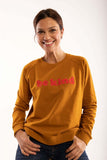 Danefae KLausen sweat organic mustard be kind 70181-3404