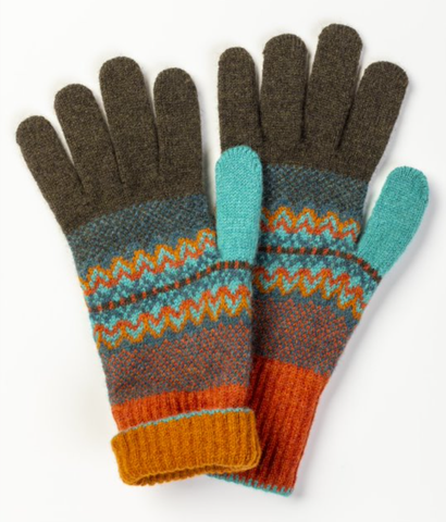 Eribe alba glove staffa G4060: warme handschoen van merino wol