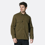 Far Afield Normsk jacket dark olive AFJK127: groen jasje, leuk om te combineren met een overhemd