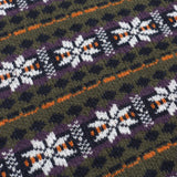 Far Afield fair isle knit snowflake AFKN268: trui voor mannen met sneeuwvlokkenprint