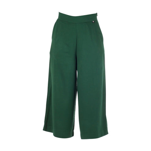 Froy & Dind pants Femke green gabardin FSS22WP007W02