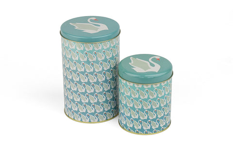 Froy & Dind cylindrical box Swan BOX12055 BOX05055