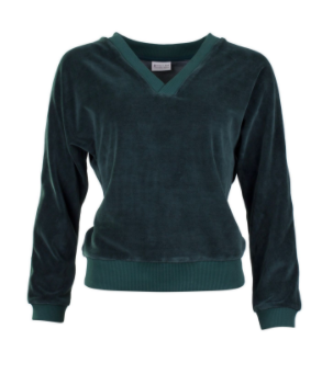 Froy & Dind sweater Lois pine velvet