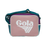Gola micro redford messenger bag chalk pink/ white/foxglove 
