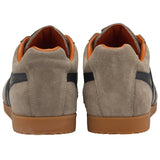 Gola harrier suede rhino navy moody orange CMA192FE206: retro sneaker