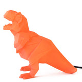 House of Disaster oranje dinosaurus lamp: stoere dinosaurus tafellamp