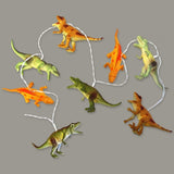 House of Disaster string lights with natural dinoasaurs : stoere lampjes aan een slinger 