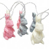 House of Disaster string of origami multi rabbit lights: lichtslinger met 10 konijntjes
