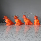 House of Disaster string of origami orange dinasaur lights : 10 kleine dino lampjes in een slinger