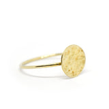 Jewels and goodies moon face ring: handgemaakte ring van sterling zilver